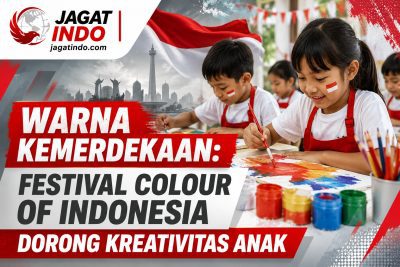 Warna Kemerdekaan: Festival Colour of Indonesia Dorong Kreativitas Anak