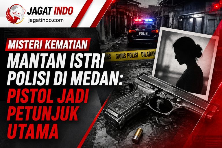 Misteri Kematian Mantan Istri Polisi di Medan: Pistol Jadi Petunjuk Utama