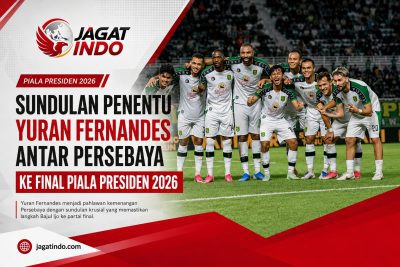 Sundulan Penentu Yuran Fernandes Antar Persebaya ke Final Piala Presiden 2026