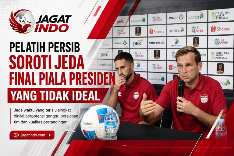Pelatih Persib Soroti Jeda Final Piala Presiden yang Tidak Ideal