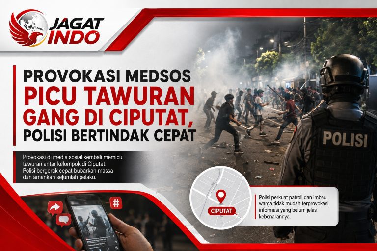 Provokasi Medsos Picu Tawuran Gang di Ciputat, Polisi Bertindak Cepat