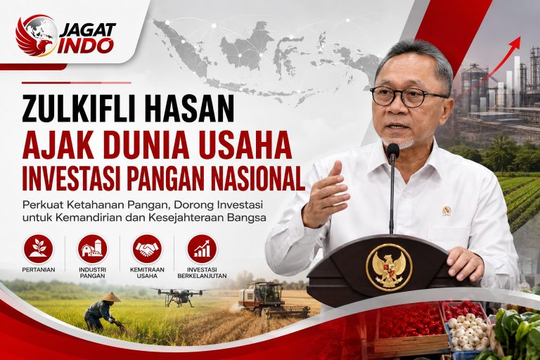 Zulkifli Hasan Ajak Dunia Usaha Investasi Pangan Nasional