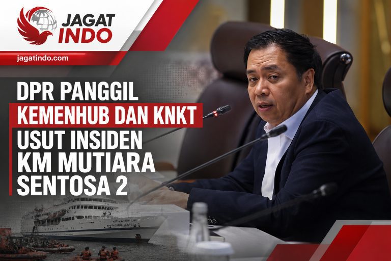 DPR Panggil Kemenhub dan KNKT Usut Insiden KM Mutiara Sentosa 2