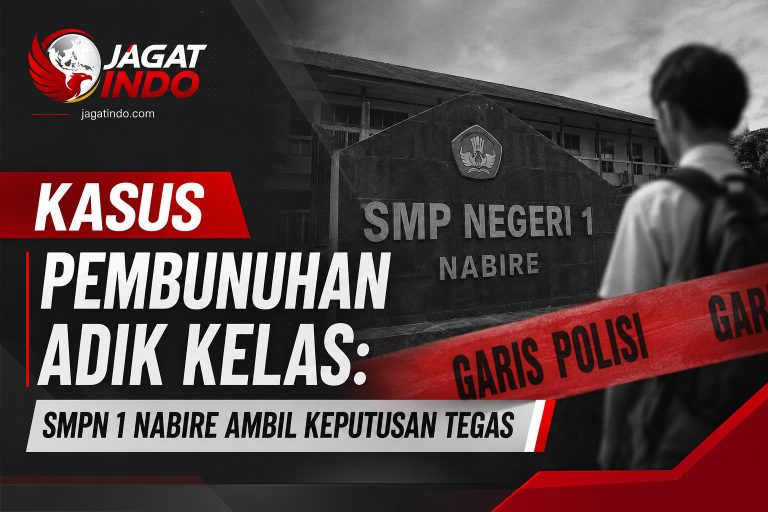 Kasus Pembunuhan Adik Kelas: SMPN 1 Nabire Ambil Keputusan Tegas