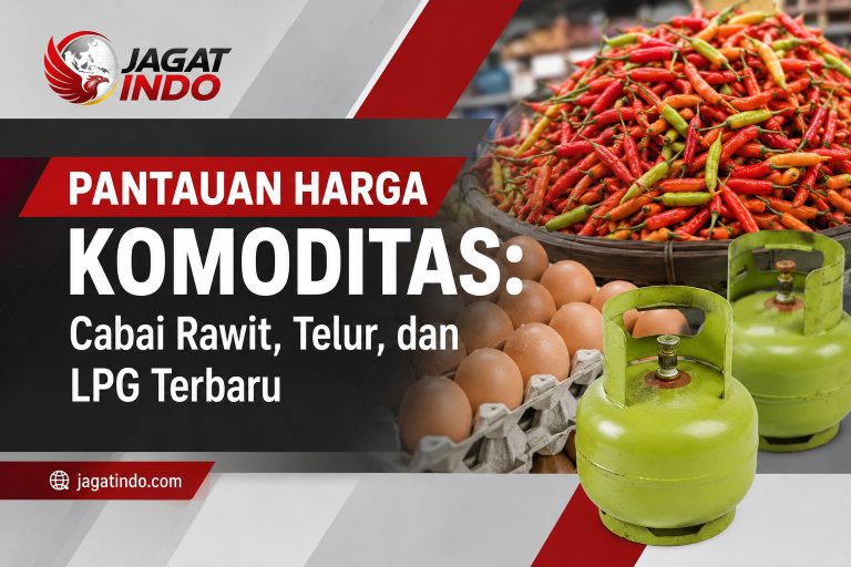 Pantauan Harga Komoditas: Cabai Rawit, Telur, dan LPG Terbaru 6 Agustus 2026