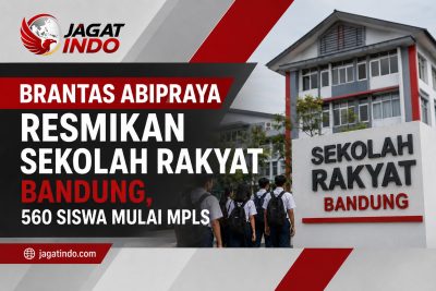 Brantas Abipraya Resmikan Sekolah Rakyat Bandung, 560 Siswa Mulai MPLS
