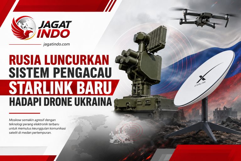 Rusia Luncurkan Sistem Pengacau Starlink Baru Hadapi Drone Ukraina