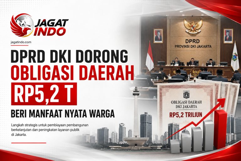 DPRD DKI Dorong Obligasi Daerah Rp5,2 T Beri Manfaat Nyata Warga