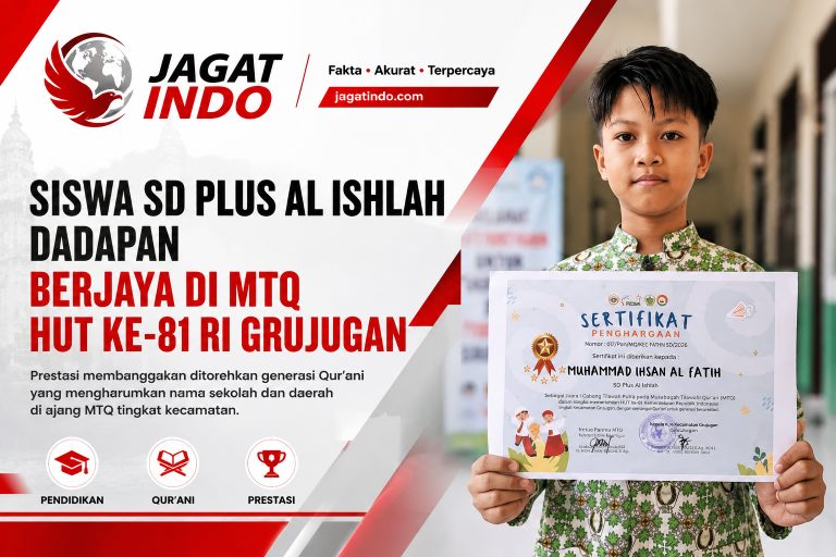 Siswa SD Plus Al Ishlah Dadapan Berjaya di MTQ HUT Ke-81 RI Grujugan