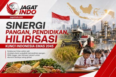 Sinergi Pangan, Pendidikan, Hilirisasi Kunci Indonesia Emas 2045