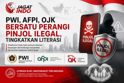 PWI, AFPI, OJK Bersatu Perangi Pinjol Ilegal, Tingkatkan Literasi