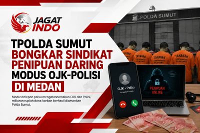 Polda Sumut Bongkar Sindikat Penipuan Daring Modus OJK-Polisi di Medan