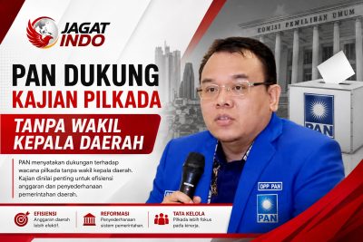 PAN Dukung Kajian Pilkada Tanpa Wakil Kepala Daerah