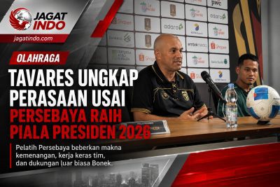 Tavares Ungkap Perasaan Usai Persebaya Raih Piala Presiden 2026