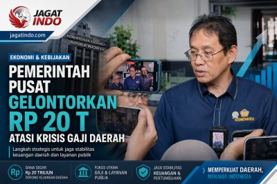 Pemerintah Pusat Gelontorkan Rp 20 T Atasi Krisis Gaji Daerah