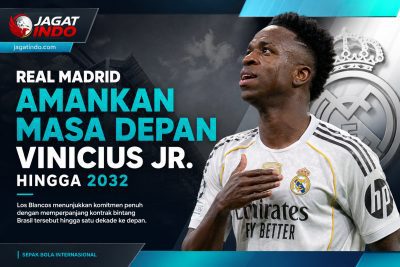 Real Madrid Amankan Masa Depan Vinicius Jr. Hingga 2032