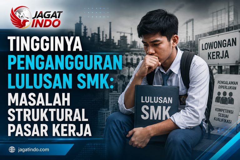 Tingginya Pengangguran Lulusan SMK: Masalah Struktural Pasar Kerja