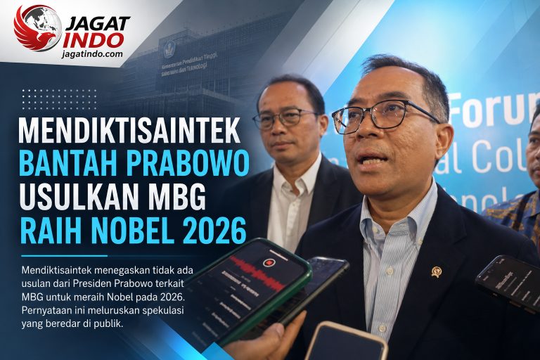Mendiktisaintek Bantah Prabowo Usulkan MBG Raih Nobel 2026