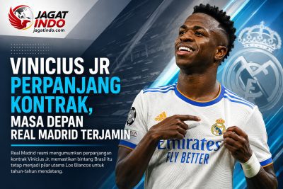 Vinicius Jr Perpanjang Kontrak, Masa Depan Real Madrid Terjamin