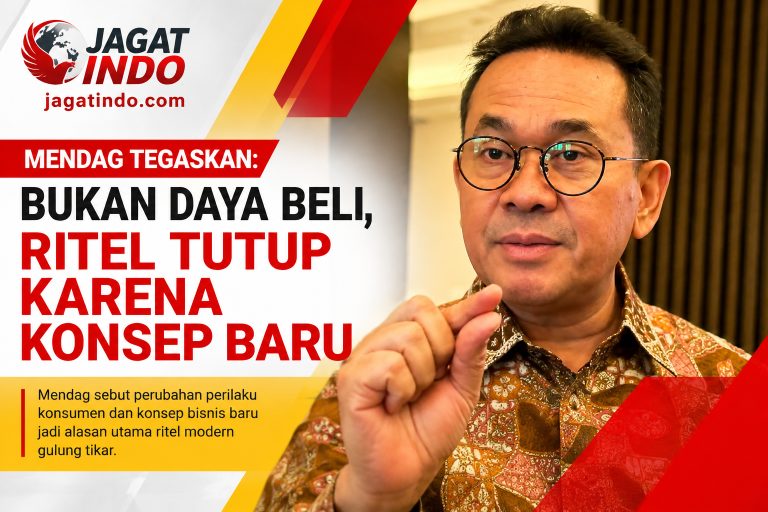 Mendag Tegaskan: Bukan Daya Beli, Ritel Tutup Karena Konsep Baru