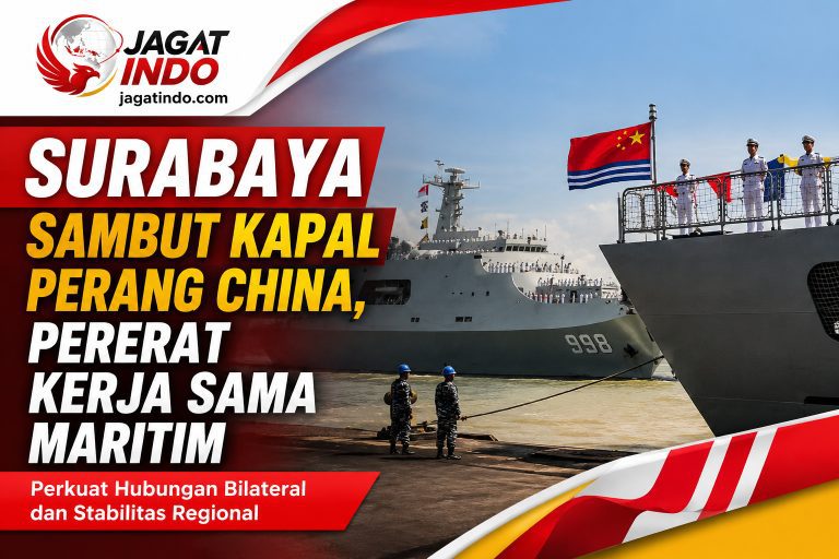 Surabaya Sambut Kapal Perang China, Pererat Kerja Sama Maritim