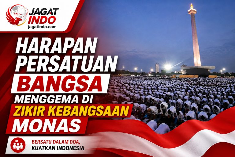 Harapan Persatuan Bangsa Menggema di Zikir Kebangsaan Monas