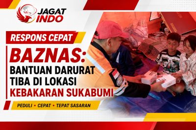 Respons Cepat Baznas: Bantuan Darurat Tiba di Lokasi Kebakaran Sukabumi