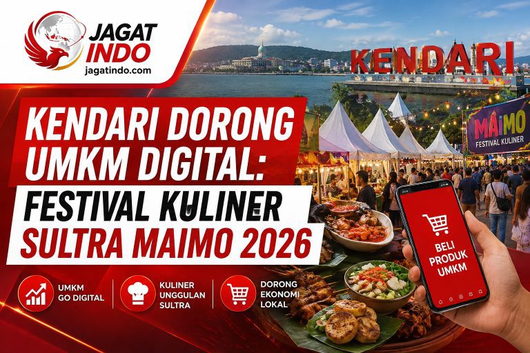 Kendari Dorong UMKM Digital: Festival Kuliner Sultra Maimo 2026