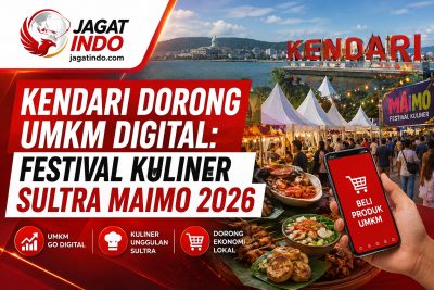 Kendari Dorong UMKM Digital: Festival Kuliner Sultra Maimo 2026