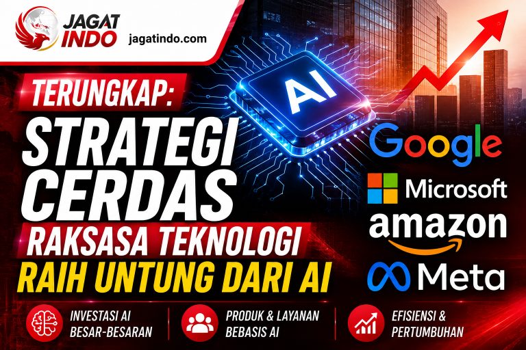Terungkap: Strategi Cerdas Raksasa Teknologi Raih Untung dari AI