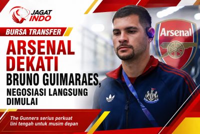 Arsenal Dekati Bruno Guimaraes, Negosiasi Langsung Dimulai