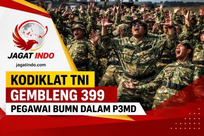 Kodiklat TNI Gembleng 399 Pegawai BUMN dalam P3MD