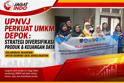 UPNVJ Perkuat UMKM Depok: Strategi Diversifikasi Produk & Keuangan Data