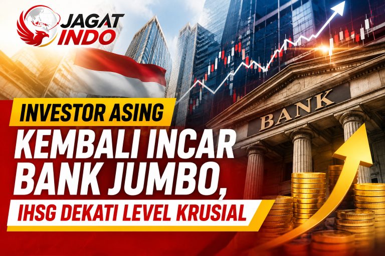 Investor Asing Kembali Incar Bank Jumbo, IHSG Dekati Level Krusial