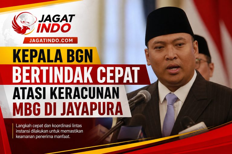 Kepala BGN Bertindak Cepat Atasi Keracunan MBG di Jayapura