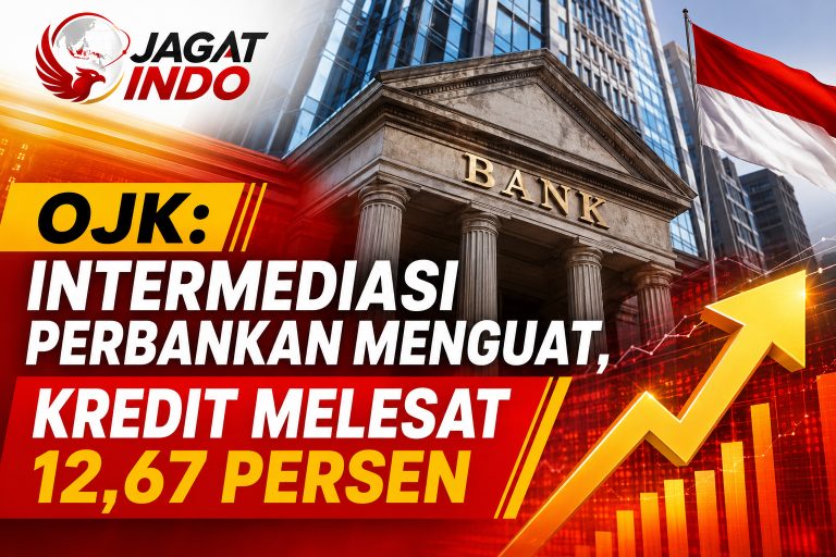 OJK: Intermediasi Perbankan Menguat, Kredit Melesat 12,67 Persen