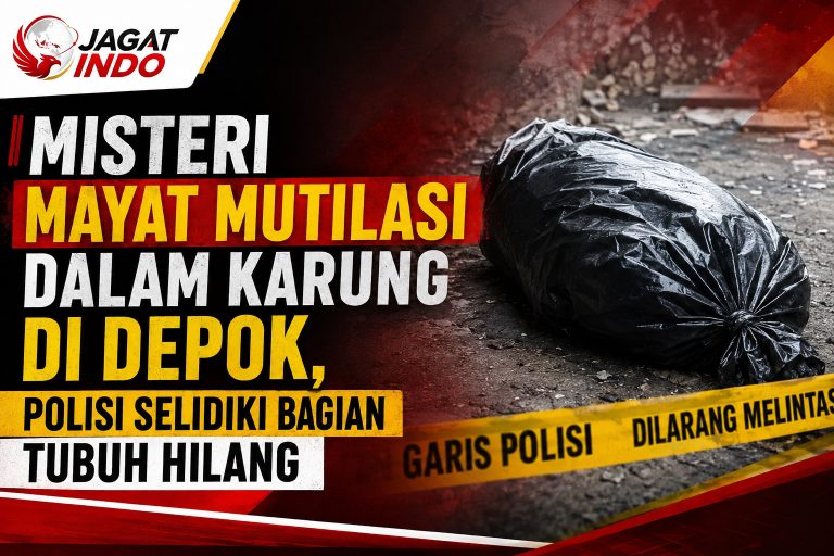 Misteri Mayat Mutilasi dalam Karung di Depok, Polisi Selidiki Bagian Tubuh Hilang