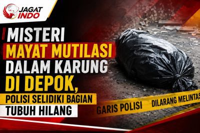 Misteri Mayat Mutilasi dalam Karung di Depok, Polisi Selidiki Bagian Tubuh Hilang