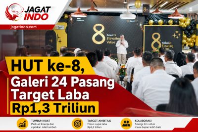 HUT ke-8, Galeri 24 Pasang Target Laba Rp1,3 Triliun
