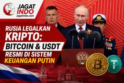 Rusia Legalkan Kripto: Bitcoin & USDT Resmi di Sistem Keuangan Putin