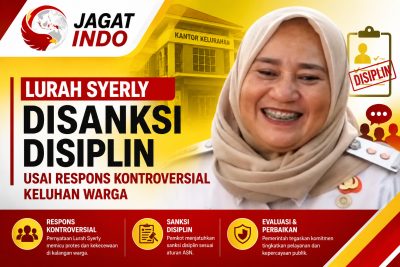 Lurah Syerly Disanksi Disiplin Usai Respons Kontroversial Keluhan Warga
