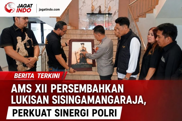 AMS XII Persembahkan Lukisan Sisingamangaraja, Perkuat Sinergi Polri