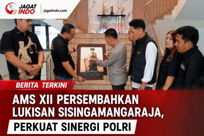 AMS XII Persembahkan Lukisan Sisingamangaraja, Perkuat Sinergi Polri