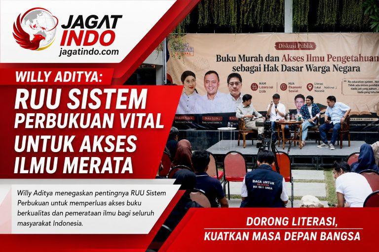 Willy Aditya: RUU Sistem Perbukuan Vital untuk Akses Ilmu Merata