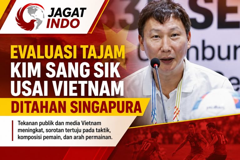 Evaluasi Tajam Kim Sang Sik Usai Vietnam Ditahan Singapura