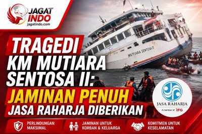 Tragedi KM Mutiara Sentosa II: Jaminan Penuh Jasa Raharja Diberikan