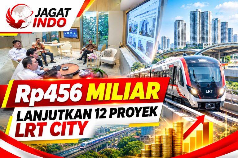 Rp456 Miliar Disuntikkan untuk Lanjutkan 12 Proyek LRT City