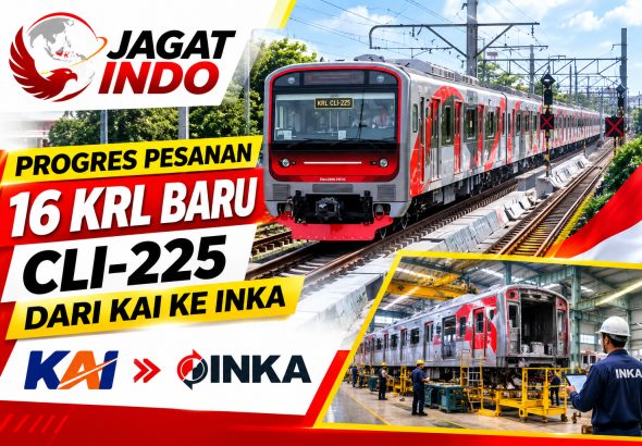 Progres Pesanan 16 KRL Baru CLI-225 dari KAI ke INKA