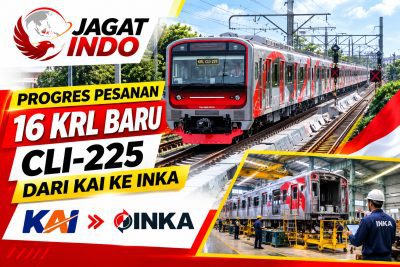 Progres Pesanan 16 KRL Baru CLI-225 dari KAI ke INKA