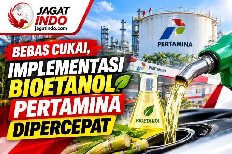 Bebas Cukai, Implementasi Bioetanol Pertamina Dipercepat